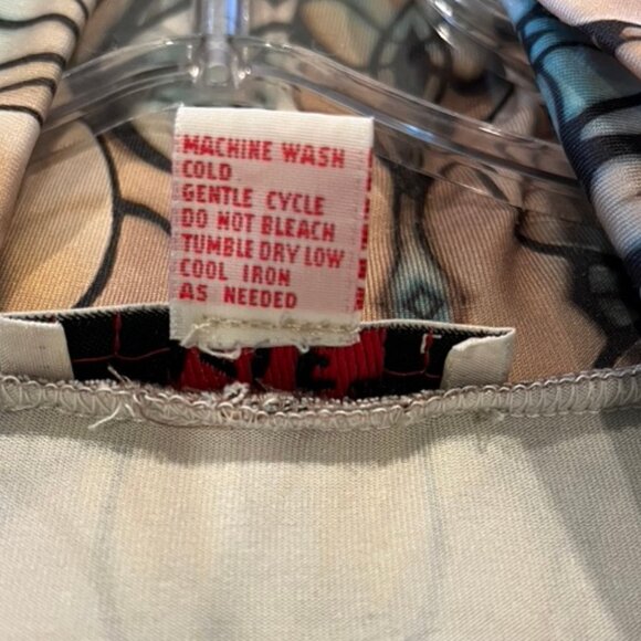 Isle Stain Glass Print Dress, L - Picture 5 of 12